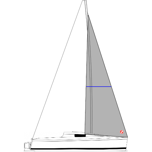 SKIPPER 21 - Vela Genoa 2 - Tecido: Dacron Americano