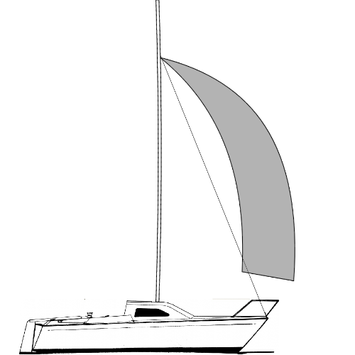 MARRECO 16 - Vela Balão Triradial (Spinnaker)