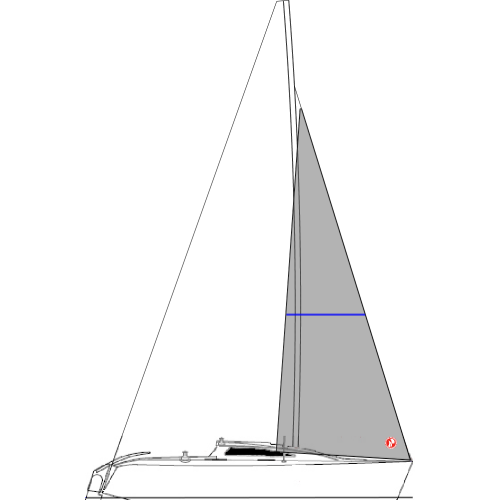 DELTA 21 - Vela Genoa II 112% (GARRUNCHOS)