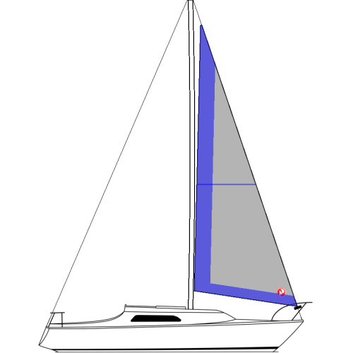 BRASILIA 25 - VELA GENOA III 85% (ENROLADOR)