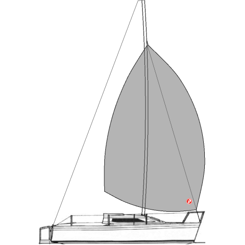 MICROTONNER 19 - VELA GENNAKER
