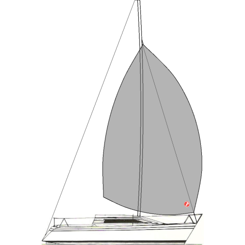 DELTA 26 - VELA GENNAKER