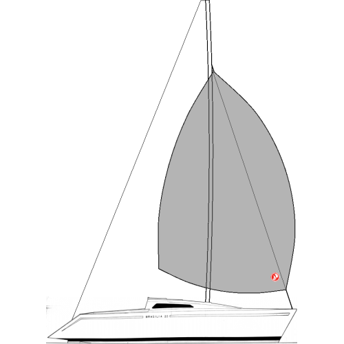 BRASILIA 23 - VELA GENNAKER