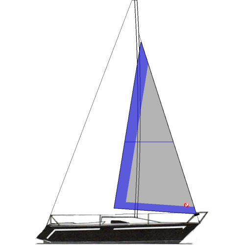 RANGER 22 - Vela Genoa II 125% (ENROLADOR) 2