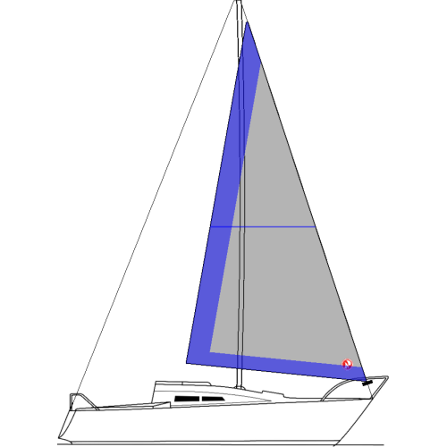 ATOLL 23 - Vela Genoa II 127% (ENROLADOR)