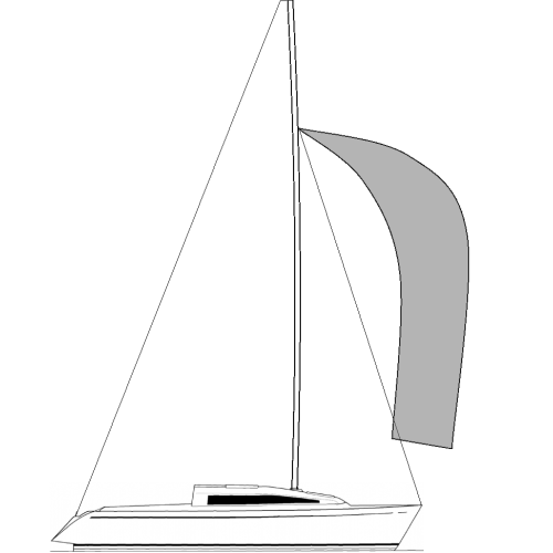 FAST 230 - Vela Balão Triradial (Spinnaker)