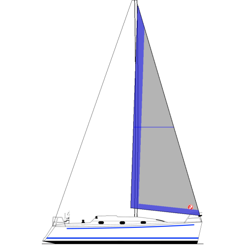 BRAMADOR 34 - VELA GENOA III 100% (ENROLADOR)