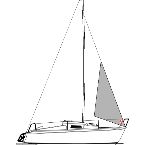 BRUMA 19 - Vela Tormentim (Storm Jib)