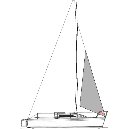 MICROTONNER 19 - Vela Tormentim (Storm Jib)