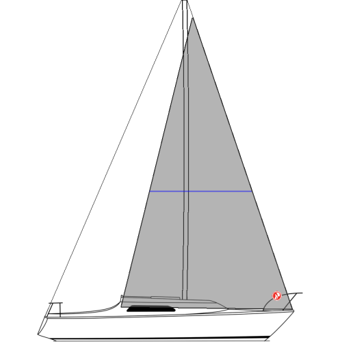 BRASILIA 25 - Vela Genoa I 150% (GARRUNCHO)