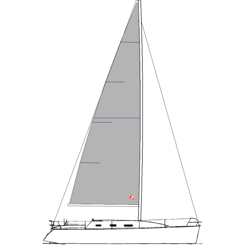 DELTA 36 (REGATA) - Vela Mestra